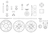 Drawing with all the parts Drawing with all the parts