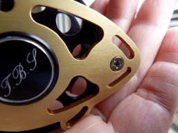 In detail the fish shape faceplate. In detail the fish shape faceplate.