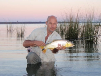 A nice one caught on a 4-weight rod A nice one caught on a 4-weight rod