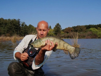 Heiko with a Tararira Heiko with a Tararira