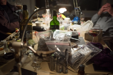 The crime scene The crime scene