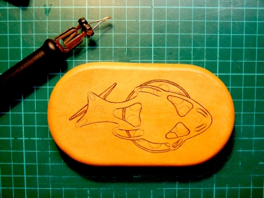 Burning outlines and detail Burning outlines and detail