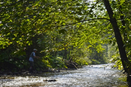 Each potential spot had to be checked Each potential spot had to be checked