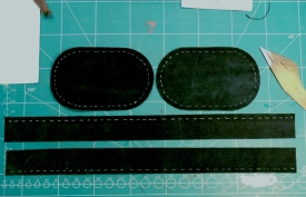 Top, bottom and middle part Top, bottom and middle part