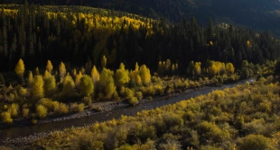 Deven on south fork Deven on south fork