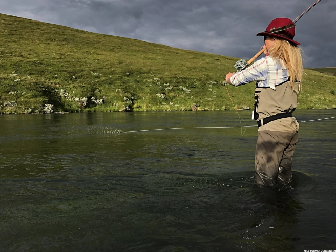 Casting over Þvottastrengur Casting over Þvottastrengur