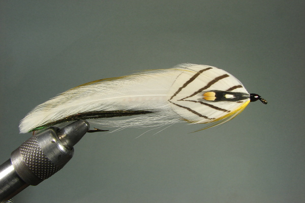 White Ghost Streamer - Tied by Eric Austin Originated by Carrie Stevens