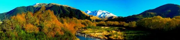 User submitted picture: Panorama- first snow on o...